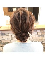 ホルムヘア(holm hair) お呼ばれヘアー