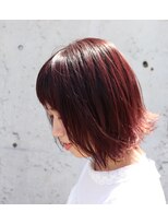 レーヴ(Reve)&nbsp;外ハネボブ×ジューシーカラー×バイオレット【レーヴ】