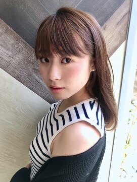 ロウイ 下北沢(LOAWe) #LOAWe style 「ミディアムヘア」