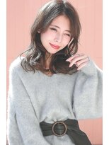 ラフィス ヘアー パーク 枚方2号店(La fith hair park)&nbsp;【over hair】エアリーセミロング