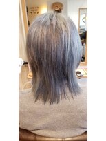ヘアステージ ラプリュム(HAIR STAGE Ra Plume)&nbsp;【RA　Plume】《ホワイトグレー》で魅せるフレーミングカラー☆