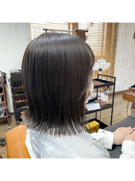 アヤメ(ayame) 【ayame大泉学園】切りっぱなしボブ_アッシュブラック6