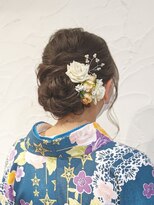 ヘアリゾート粋 新宿三丁目本店 【新宿三丁目】大人っぽいシニヨンアレンジ【ヘアアレンジ】