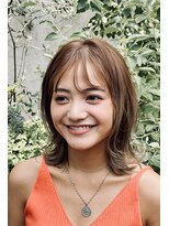 ピークアブー 表参道(PEEK-A-BOO)&nbsp;☆大人かわいい20代30代40代くびれミディアムボブフェザーバング