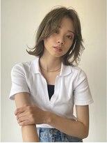 ヘアサロンエム フィス 池袋(HAIR SALON M Fe's) 顔周りレイヤー×ミディアムボブ