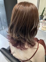 ガーベラ(gerbera)&nbsp;インナーカラー/pinkバイオレット