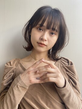 ブラウヘアアンドケア(care) 外ハネかわいいミディアム
