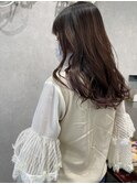 イルミナカラーラベンダーブラウン大人ニュアンスヘア