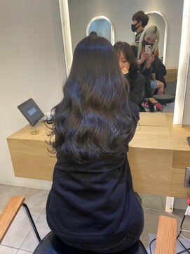 ジーナ セントラル銀座(Zina) 暗髪＊ブルベ冬＊ダークグレージュ【ZinaCENTRAL】