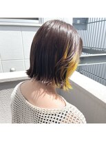 エストアール フクオカ 福岡博多店(est-r. Fukuoka)&nbsp;インナーカラー/イヤリングカラー/切りっぱなし/博多