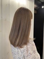 マリブヘアリゾート 太田店(malibu hair resort) ミルクティーカラー