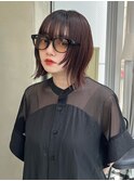 【GEEKS渋谷】ボブウルフ/顔周りレイヤー/くびれヘア/透明感
