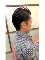 ムードコア 関内店(mu;d Coa) 大人のオールバックメンズスタイル