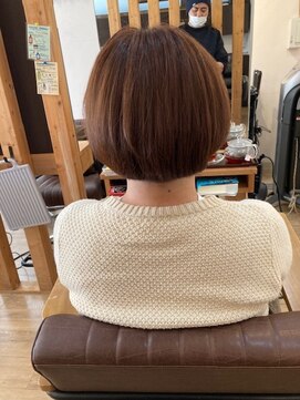 グランバイ アトリエドングリ(Grand × AtlierDonguri) お客様髪質改善データ929（ミニボブ）