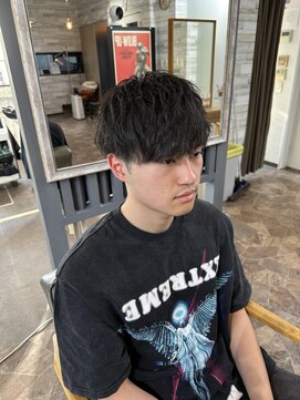 ハルクファースト 札幌(HRK 1st.) ツイストスパイラルパーマ/札幌メンズショート/札幌メンズパーマ