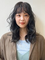 アンアミ シブヤ(Un ami shibuya) 【Unami】レイヤーたっぷり無造作パーマ