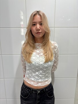 スノッブサンク(Snob ciNQ) レイヤーカット/顔まわりレイヤー/くびれヘア