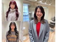 【店長　休雛乃】透明感カラー、レイヤースタイルはお任せください♪＠canage_hinano