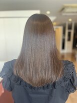 スウィッチグラン(hair salon switch grand) ブラウンベージュ×オリーブ 【髪質改善】メテオカラー