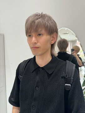 ジーナ 福岡天神(Zina) メンズウルフ×ピンクミルクティー(Zina福岡天神)