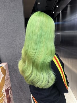 ペレ 栄店(PELE) ホワイトグレージュ/デジタルパーマ/チェリーブラウン/栄