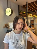 ニコ(NICO)&nbsp;切りっぱなしボブ