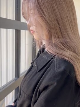 ラキング ギンザ トウキョウ(LAKING GINZA) くびれヘア/アプリコットオレンジ/夏/ハイライトカラー[銀座駅]