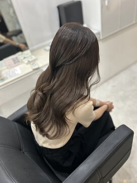 マーシュ 梅田(marshu) moca greige/レイヤーカット♪