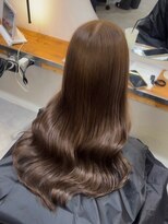 イオエ 梅田(ioe) ダブルカラー/大人ボブ/黒髪スタイル/髪質改善/縮毛矯正