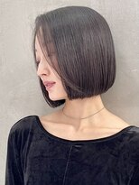 ロンド メリー 大宮(Lond merry)&nbsp;マロンベージュ/オリーブグレー/ブリーチなし/ボブ/小顔大宮