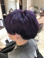 ら・ぽーる エアーパーマ シャドーパープル