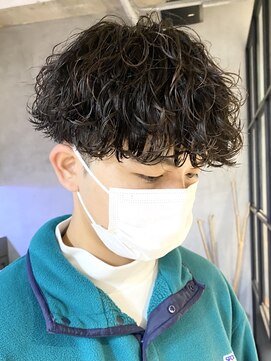 エリマバイフィフス 調布(elima by fifth) 調布メンズパーマツイストスパイラルパーマ波巻きパーマツイスパ