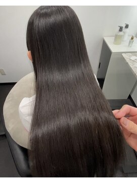 ピリオド 赤坂(Period.) ロングヘアー　縮毛矯正上級髪質改善　赤坂見附