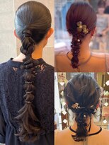 チップタップ 目白店(tip top)&nbsp;ヘアアレンジ、ヘアセット、編みおろし、カチモリ