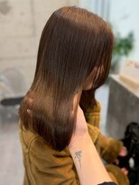 ニフティー(Nifty)&nbsp;愛されセミロング/柔らかストレート/フェイスレイヤー/うる艶髪