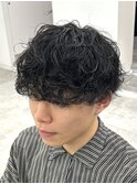 シャドウパーマ/メンズパーマ/無造作/藤沢