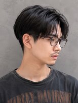 アビリタ(abilita) メンズカット センターパート アイブロウ ツーブロック 20代30代
