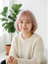 フルショウ 栄店(FURUSHO) ゆるふわボブ/淡いピンク/大人かわいい/耳かけカット可愛い