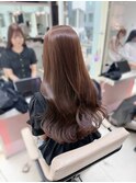 ミルキーベージュブリーチなしダブルカラー大人ガーリー