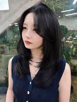 ポケット(pocket) ダークパープル/ナチュラルショート/夏のヘアアレンジ/仙台