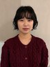 【前髪が決まらない朝を卒業】顔まわりまで可愛く整う前髪カット+前髪パーマ