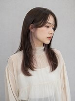 トリニティ(trinity)&nbsp;ブリーチ イヤリングカラー ラベンダーベージュ レイヤーカット