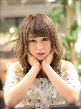 マリオ ヘアー デザイン(MARIO HAIR DESIGN) MARIO☆ミルキーベージュイルミナカラー