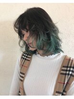 ラフ バイ マグ 南松本(R.A.F. by Mag)&nbsp;【R.A.F.】１０代・２０代　ウルフインナーカラー