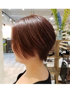 カタチ バイ アンジュ(katachi by Ange) 【katachi by Ange】バイオレットピンクхハンサムショート