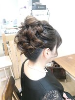 ロカット サロン(Roquat Salon)&nbsp;結婚式大人アップアレンジ【ヘアアレンジ　立川/立川南/八王子】