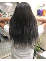 美容室 サワコ 国府店(SAWAKO)&nbsp;【ホワイトグレージュ】エアタッチバレイヤージュ