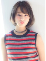 ロミー 本厚木(ROMMY.)&nbsp;シースルーバング シアーカラー  ボブ