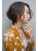 【小顔に見える似合わせカット】ショートスタイル・頭皮ケアのことはお任せ下さい！　店長　大西正馬