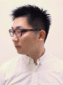 ポルテオム(PORTE HOMME) 【ポルテオム】ワイルドアップバングショート